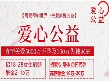 都江堰捐卵助孕生子 爱心志愿者招募